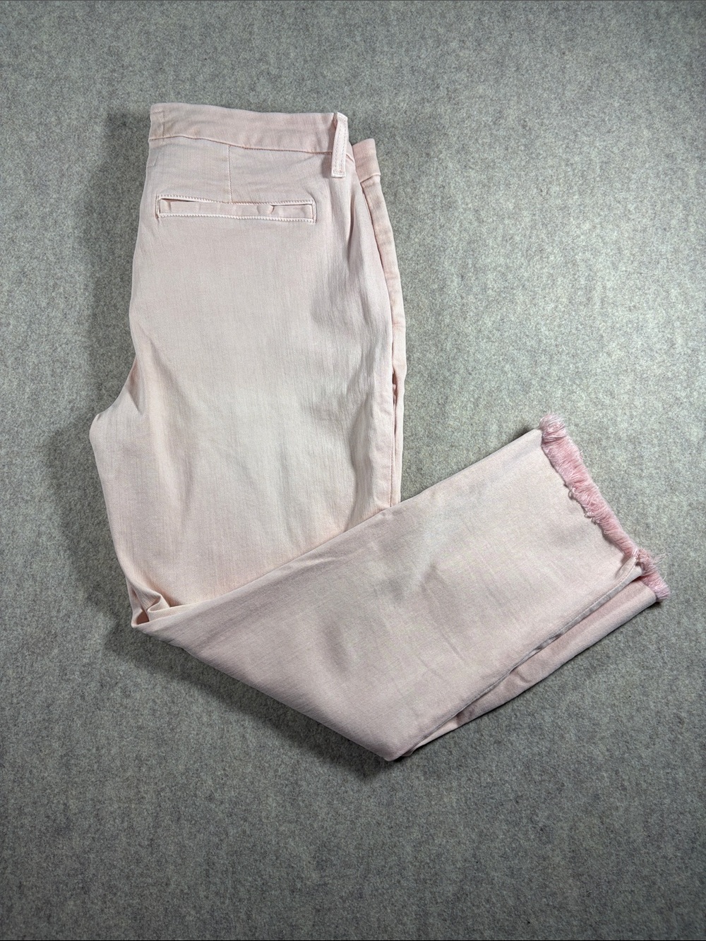 Frank & Eileen Light Pink Wicklow Italian Performance Twill Chino Pants 10 EUC
